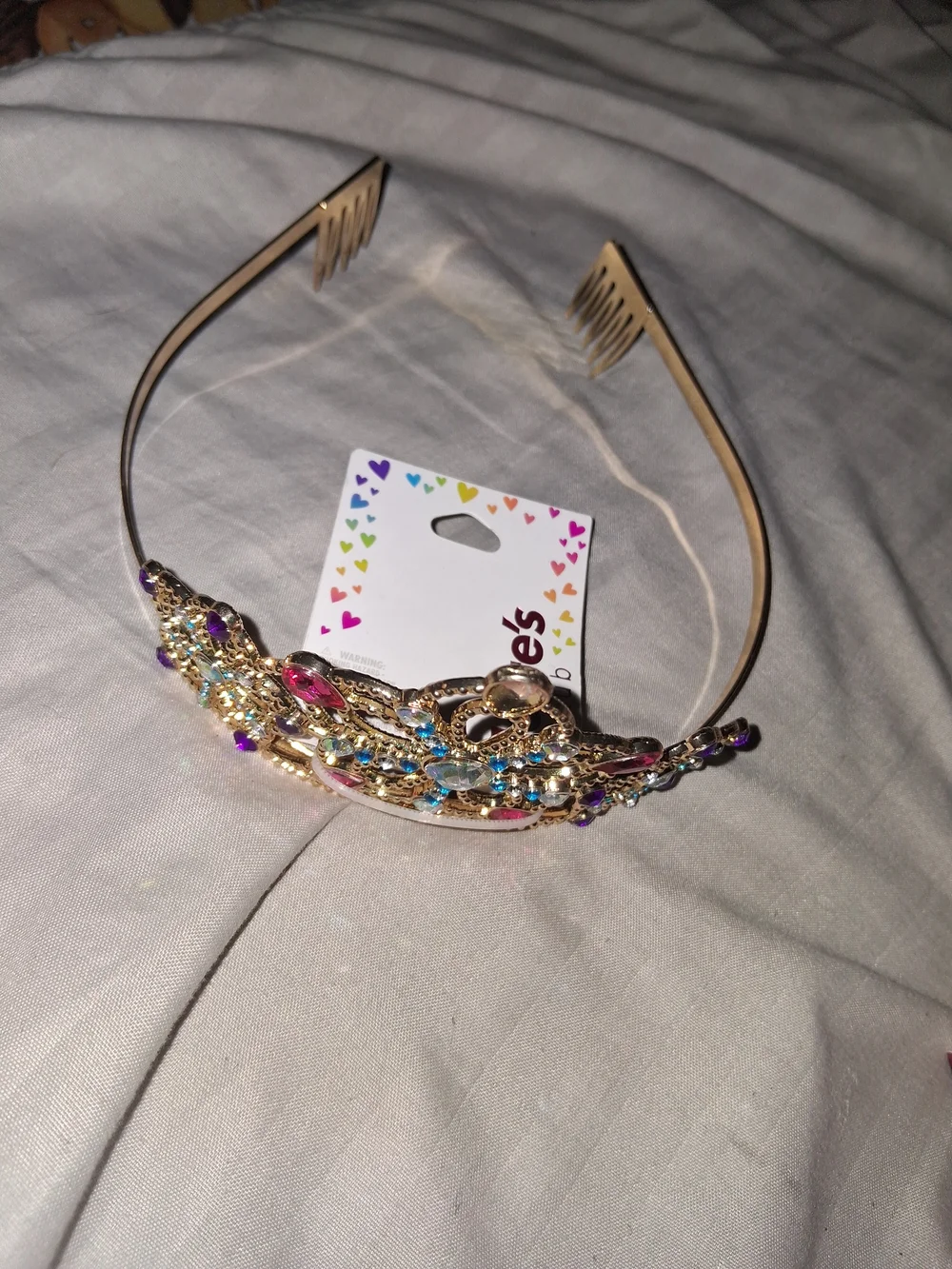 Claires gold tone